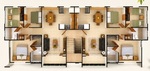 Apartamento en Colinas Del Arroyo II, Santo Domingo Norte con 3 habitaciones, 2 baños, 2 parqueos en 1er nivel de 89 mts² - Imagen 2