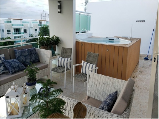 Penthouse en Metro Country Club, Juan Dolio con 4 habitaciones, 4 baños, 2 parqueos en 4to nivel de 300 mts² - Imagen 3