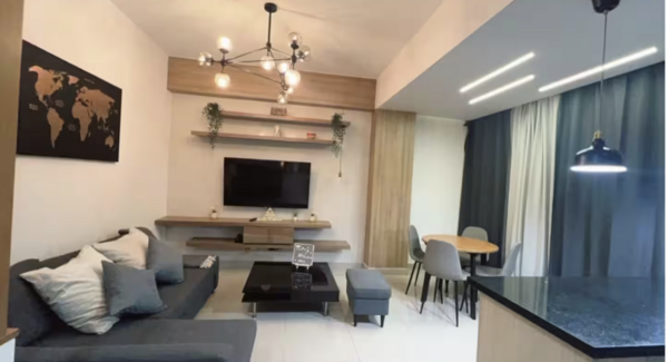 Apartamento en Julieta Morales, Santo Domingo D.N. con 1 habitación, 1 baño, 1 parqueo en 9no nivel de 75 mts² con mantenimiento incluido - Imagen 2