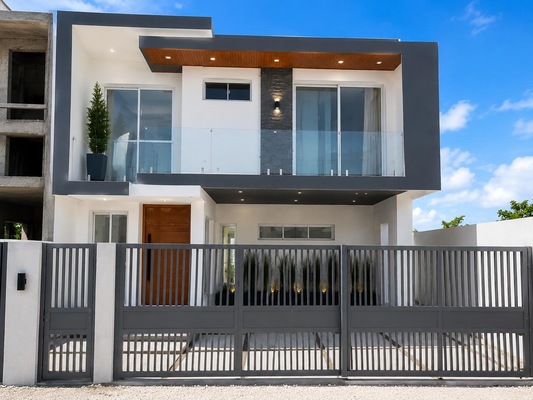 Villa en Bávaro, Punta Cana con 3 habitaciones, 2 baños, 2 parqueos de 2 niveles de 173 mts² - Imagen 5