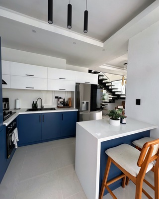 Villa en Punta Cana, Punta Cana con 3 habitaciones, 3 baños, 2 parqueos de 2 niveles de 193 mts² - Imagen 2