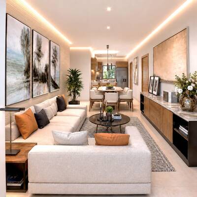 Apartamento en Urbanización Italia, Santo Domingo Este con 3 habitaciones, 2 baños, 1 parqueo de 110 mts² - Imagen 1