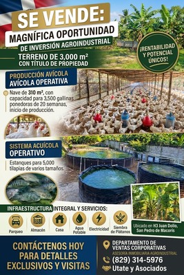 Finca en Juan Dolio, Juan Dolio de 3000 mts² - Imagen 1