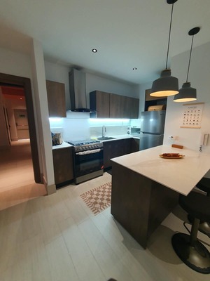 Apartamento en Piantini, Santo Domingo D.N. con 1 habitación, 1 baño, 1 parqueo en 3er nivel de 81 mts² con mantenimiento incluido - Imagen 7