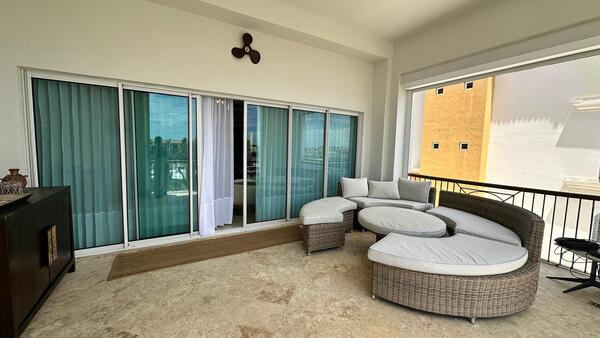 Apartamento en Cap Cana, Cap Cana con 2 habitaciones, 3 baños, 1 parqueo en 3er nivel de 1 mts² con mantenimiento incluido - Imagen 4
