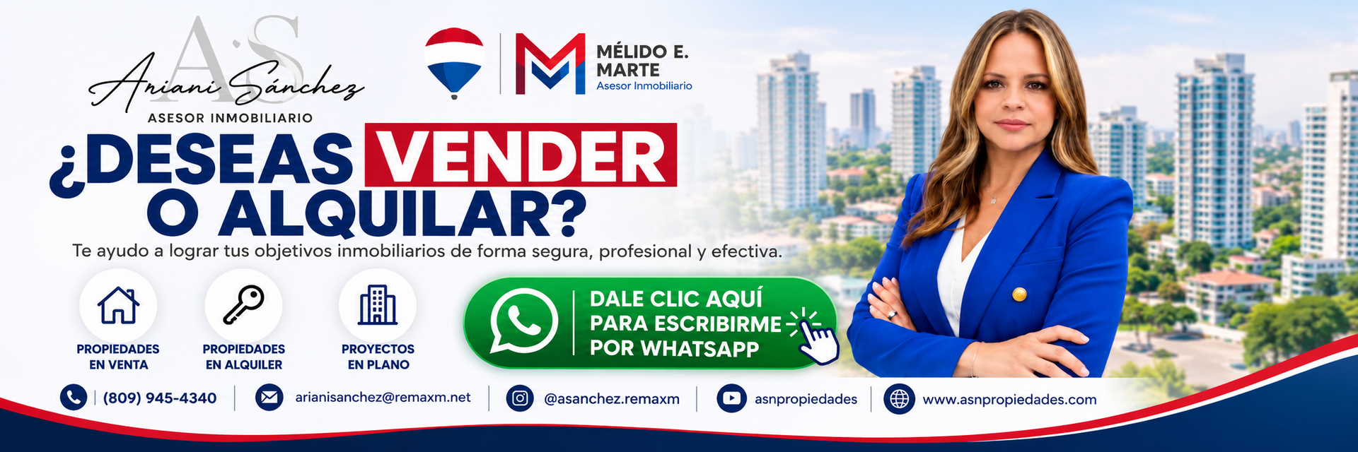 Banner de Ariani Sanchez