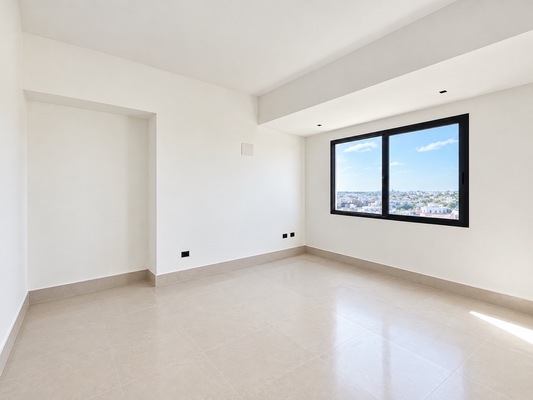 Apartamento en Evaristo Morales, Santo Domingo D.N. con 1 habitación, 1 baño, 1 parqueo en 8vo nivel de 62 mts² con mantenimiento incluido - Imagen 7